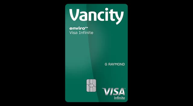 Vancity enviro Visa Infinite