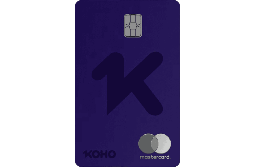 KOHO Prepaid Mastercard Everything Plan