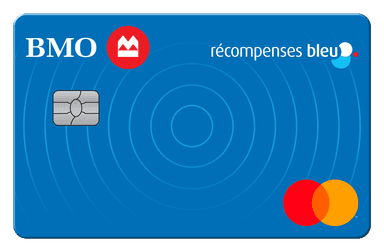 Carte Mastercard BMO Récompenses Bleu