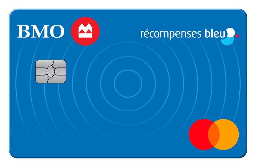 Carte Mastercard BMO Récompenses Bleu
