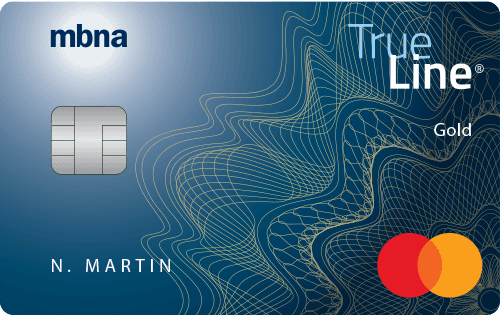 MBNA True Line Gold Mastercard – Non Quebec Residents
