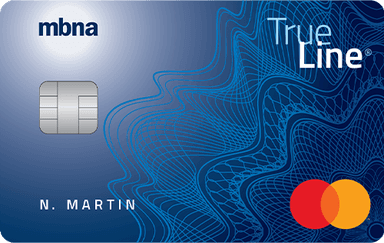 MBNA True Line Mastercard credit card - Non Quebec Residents