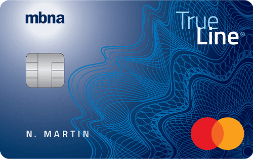 MBNA True Line Mastercard credit card - Non Quebec Residents