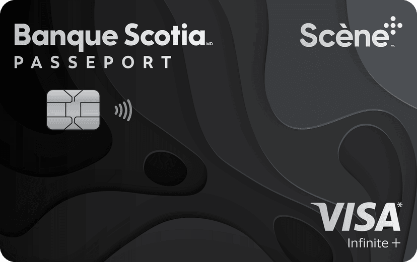 Carte Visa Infinite + Passeport Banque Scotia