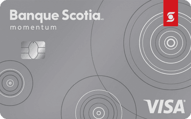 Carte Visa Momentum Scotia sans frais annuels