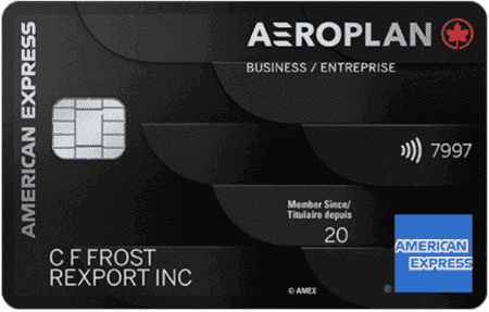 Carte Prestige Aéroplan Entreprise American Express