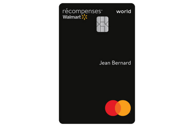 Carte de Récompenses Walmart World Mastercard