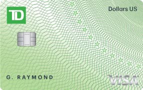 Carte Visa TD Dollars US
