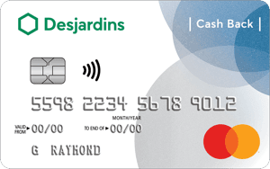 Desjardins Cash Back Mastercard