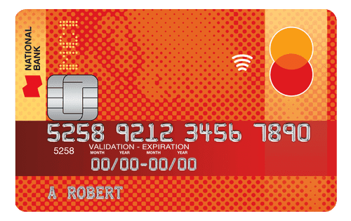National Bank MC1 Mastercard